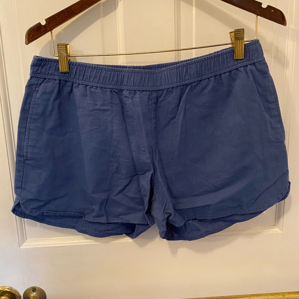 Vineyard Vines Linen/Cotton Blue Pull On Shorts sizes S